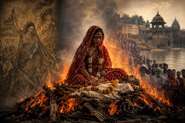 El ritual del Sati: El fuego sagrado y el enigma de las viudas inmoladas
