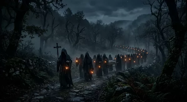 La Santa Compaña: El desfile de las luces errantes