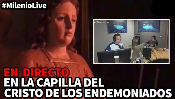 En la capilla del Cristo de los endemoniados