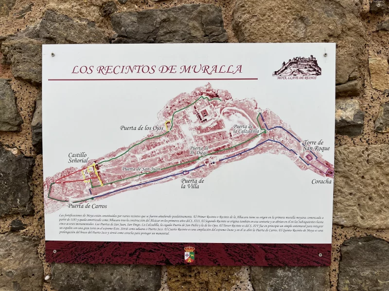 La fortaleza de Moya
